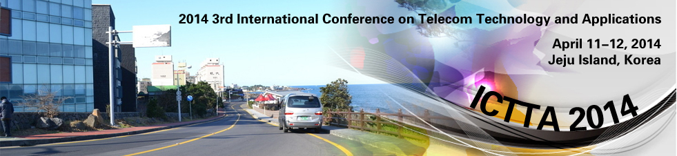 3rd Int. Conf. on Telecom Technology and Applications