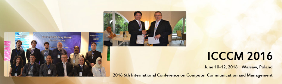 6th Int. Conf. on Computer Communication and Management