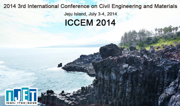 3rd Int. Conf. on Civil Engineering and Materials