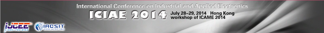 Int. Conf. on Industrial and Applied Electronics