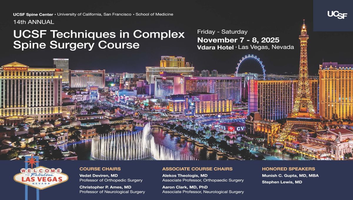 14th Annual UCSF Techniques in Complex Spine Surgery Program