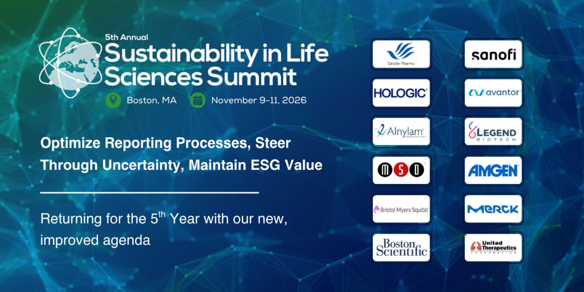 5th Sustainability in Life Sciences Summit