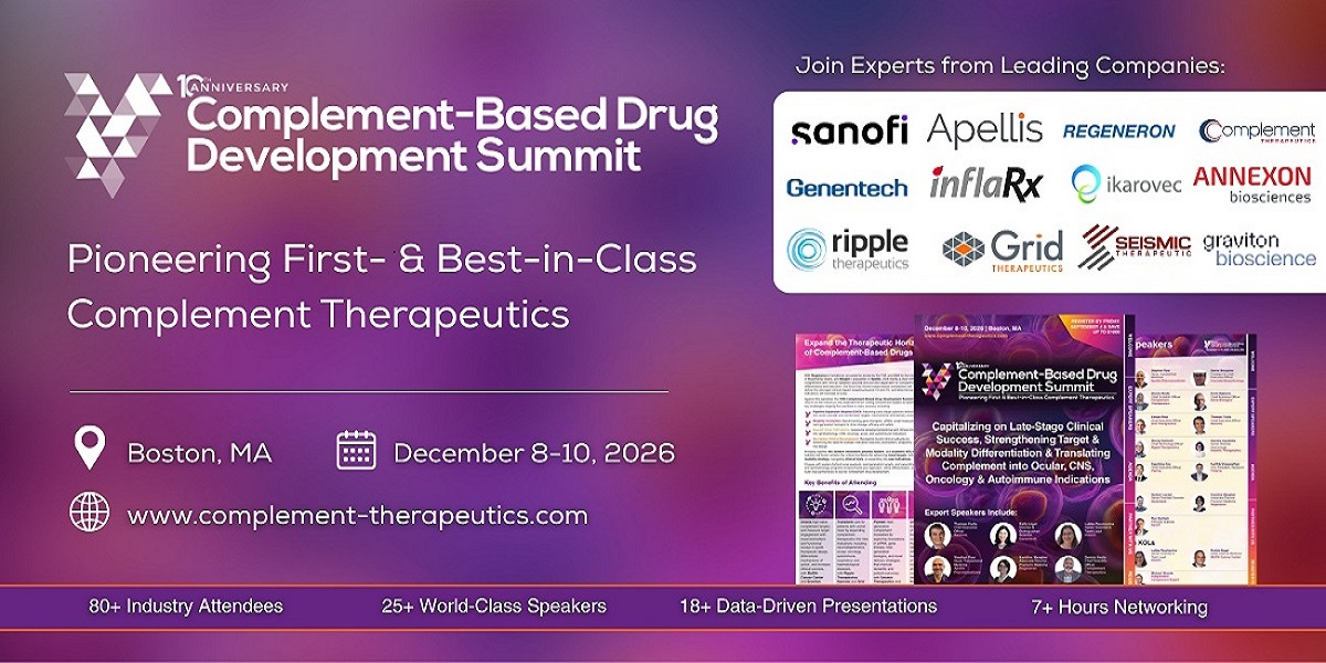 10th Complement-Based Drug Development Summit