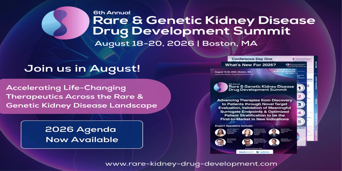 6th Rare and Genetic Kidney Disease DD Summit