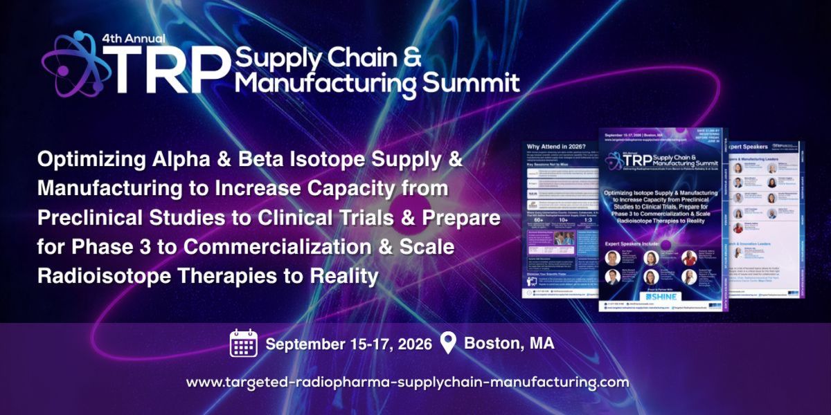 4th TRP Supply Chain and Manufacturing Summit