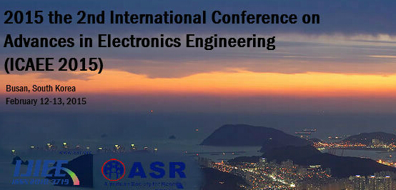 2nd Int. Conf. on Advances in Electronics Engineering