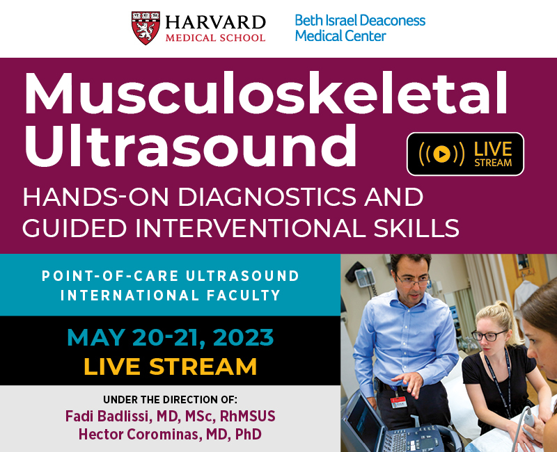 Musculoskeletal: Ultrasound Hands-on Diagnostics and Guided Interventional Skills