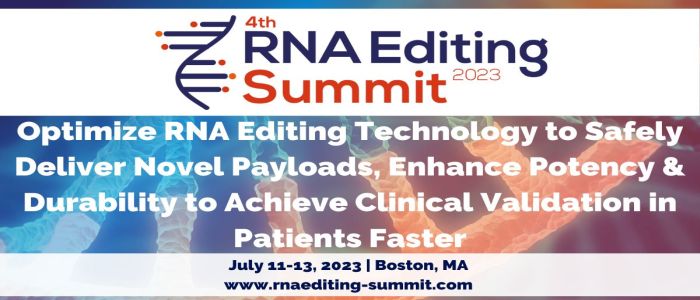4th RNA Editing Summit