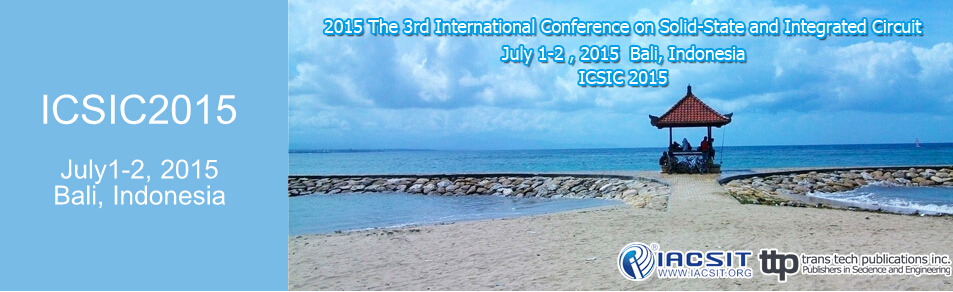 3rd Int. Conf. on Solid-State and Integrated Circuit