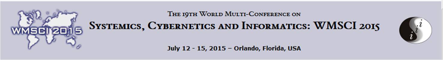 19th Wold Multi-Conference on Systemics, Cybernetics and Informatics