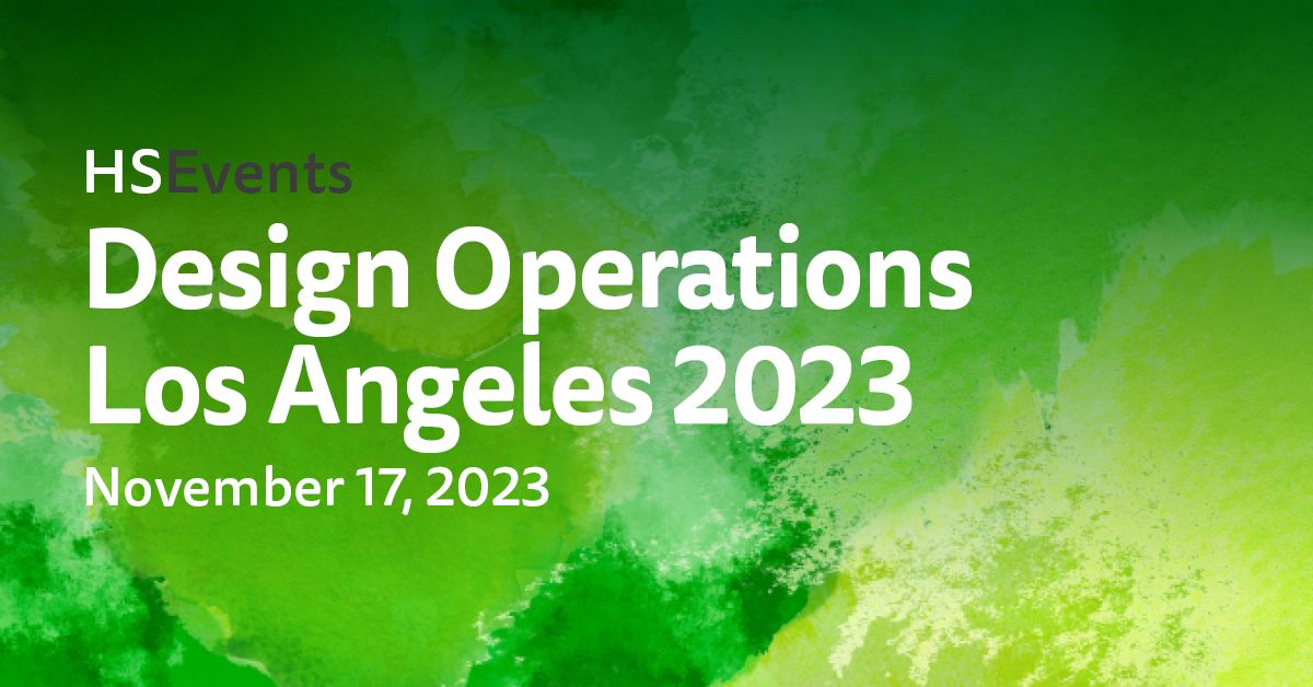 Design Operations Los Angeles 2023
