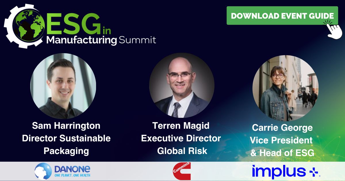 ESG in Manufacturing Summit 2023