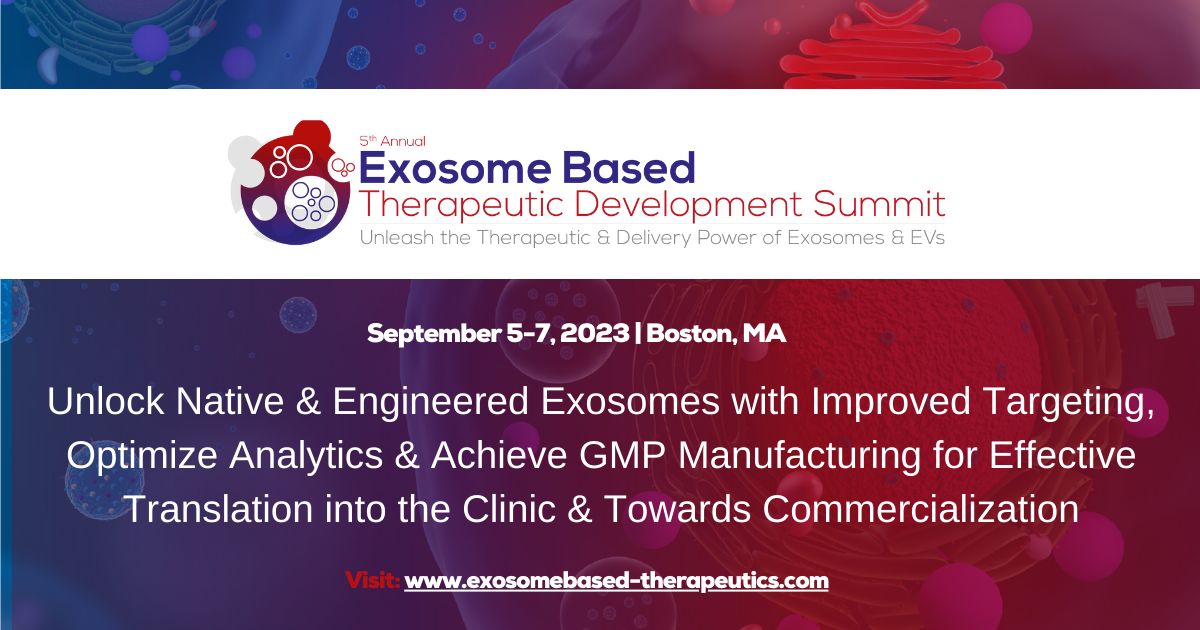 5th Exosome Based Therapeutic Development Summit