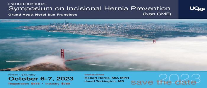 2nd International Symposium on Incisional Hernia Prevention (Non CME)