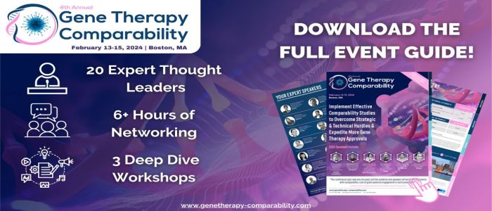 4th Gene Therapy Comparability Summit 2024