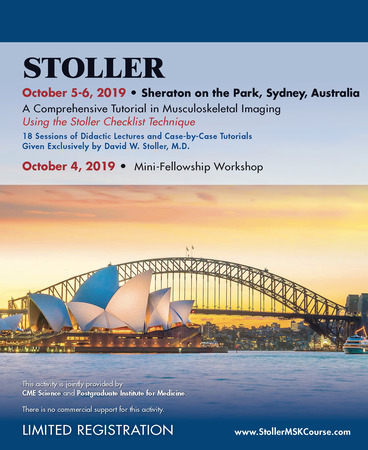 Stoller: A Comprehensive Tutorial in Musculoskeletal Imaging in Sydney