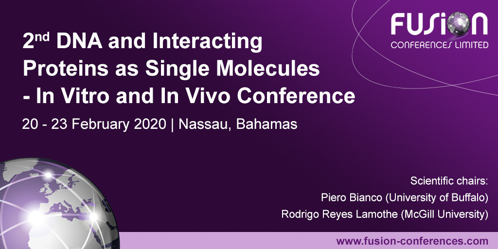 2nd DNA and Interacting Proteins as Single Molecules - In Vitro and In Vivo Conference
