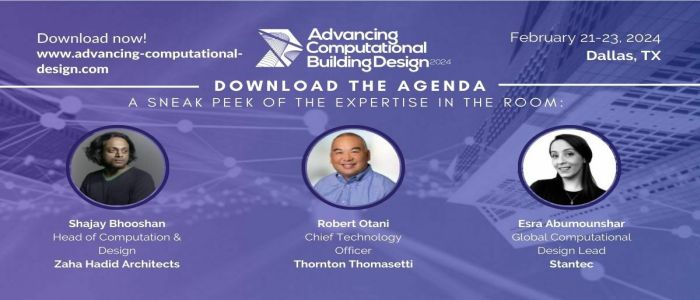 Advancing Computational Building Design 2024