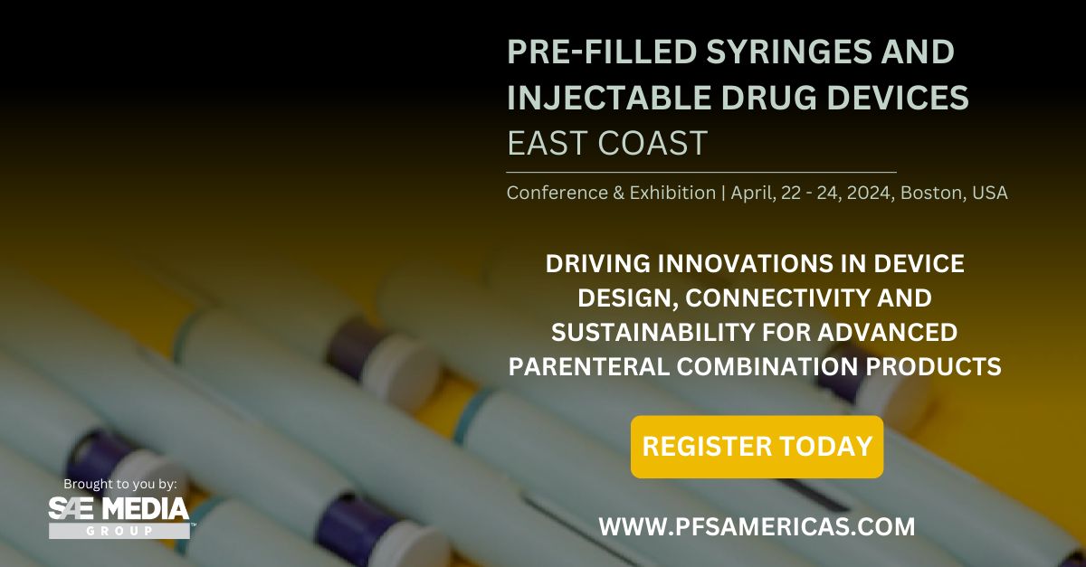 Pre-Filled Syringes and Injectable Drug Devices East Coast 2024