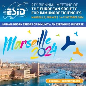 ESID 2024 - 21st Biennial Meeting of the European Society for Immunodeficiencies