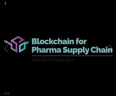 Blockchain for Pharma Suppy Chain 