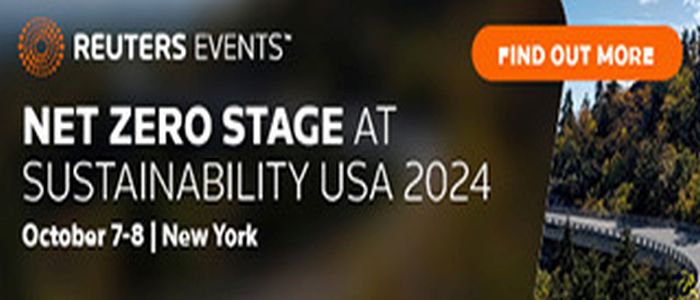 Net Zero stage at Reuters Events: Sustainability USA