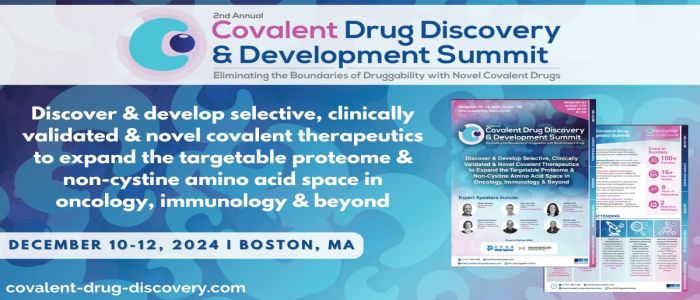 2nd Covalent Drug Discovery and Development Summit