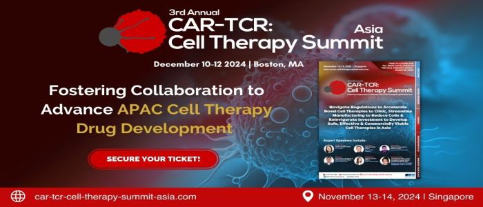 3rd CAR-TCR: Cell Therapy Summit Asia