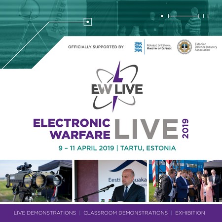 Electronic Warfare LIVE 2019 | 9 - 11 April 2019 | Tartu, Estonia