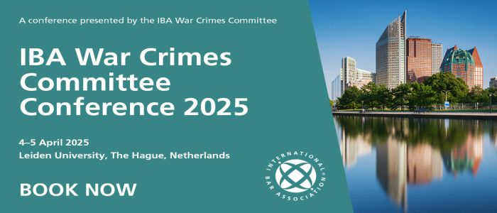 IBA War Crimes Committee Conference 2025