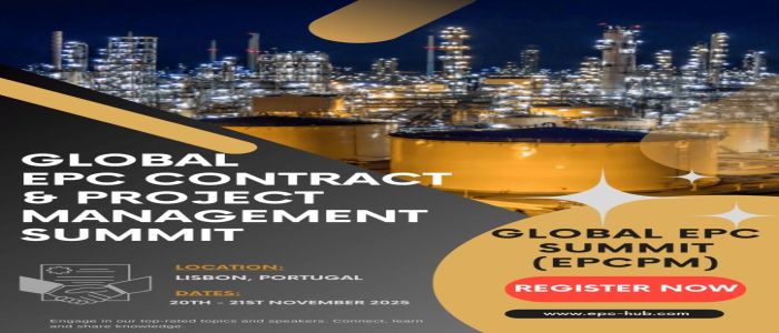 EPC Contract and Project Management Summit, 20th-21st November 2025, Lisbon, Portugal