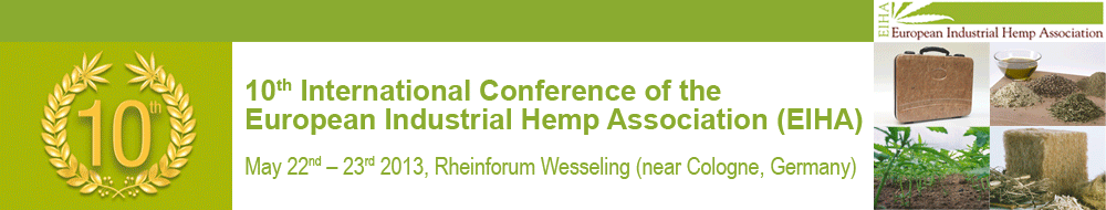 10th Conf. of the European Industrial Hemp Association