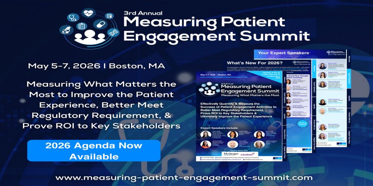 3rd Measuring Patient Engagement Summit
