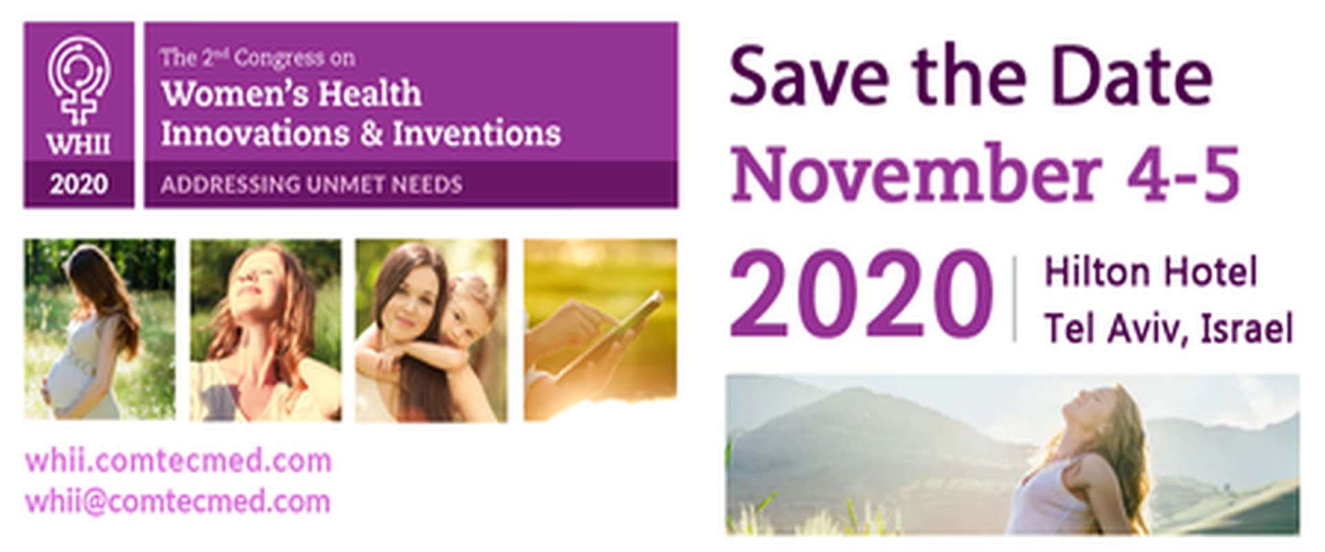 2nd Congress on Women's Health Innovations and Inventions (WHII)