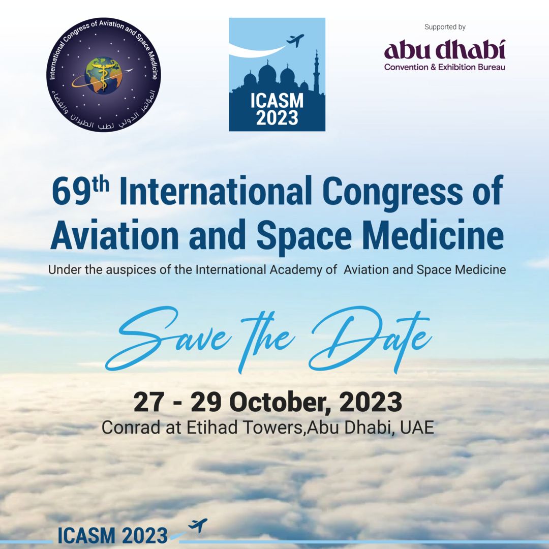 69th International Congress of Aviation and Space Medicine (ICASM 2023)