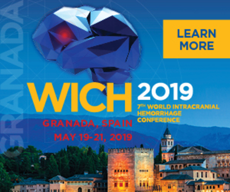 7th World IntraCranial Hemorrhage Conference WICH 2019