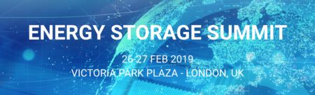 Energy Storage Summit Conference in London - 26-27 February 2019