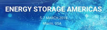 Energy Storage Americas in Miami, March 2019