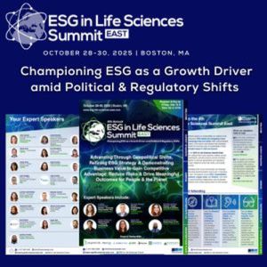 4th ESG in Life Sciences Summit East