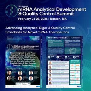 5th mRNA Analytical Development and Quality Control Summit