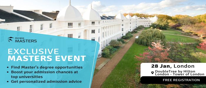 Discover the best Business Masters at the Access event in London on 28 January