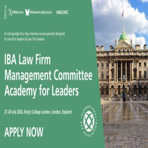 IBA Academy for Leaders, London, 27-30 July 2026
