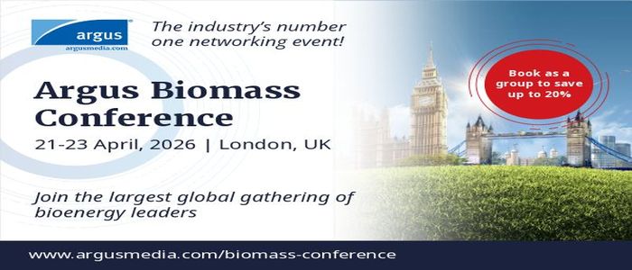 Argus Biomass Conference 2026, London, UK