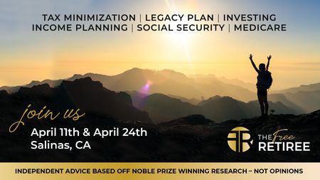 Planning for Retirement Seminar w. the New Tax Law in Salinas - April 2019
