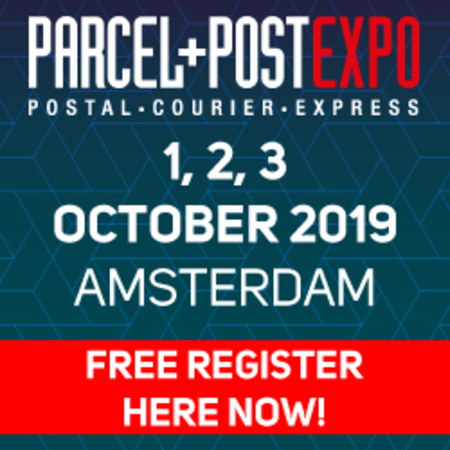 PARCEL+POST EXPO 2019 , RAI Amsterdam, Netherlands