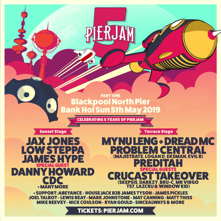 PierJam 5th Birthday Part One, North Pier, Blackpool Sun 5 May 2019