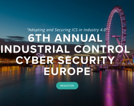 6th Annual Industrial Control Cyber Security Europe Conference