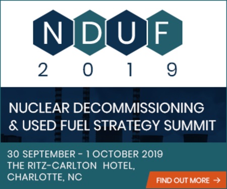 Nuclear Decommissioning and Used Fuel Strategy Summit 2019