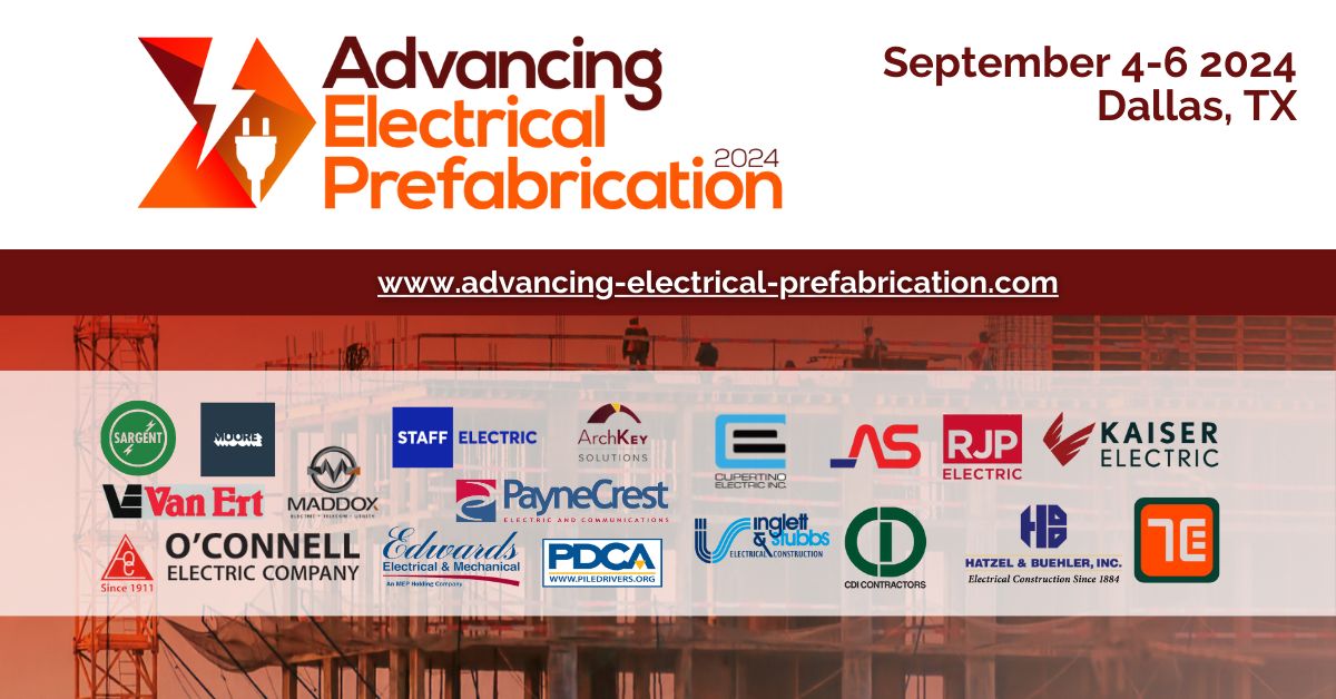 Advancing Electrical Prefabrication 2024
