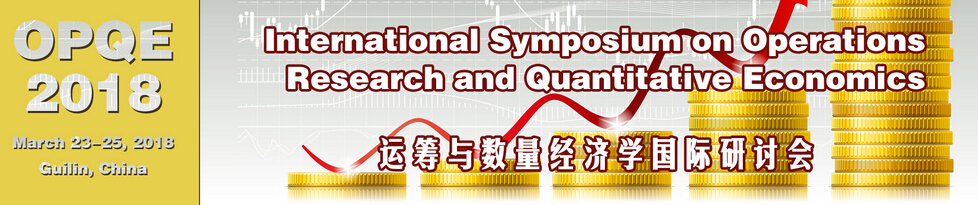 Int. Symposium on Operations Research and Quantitative Economics